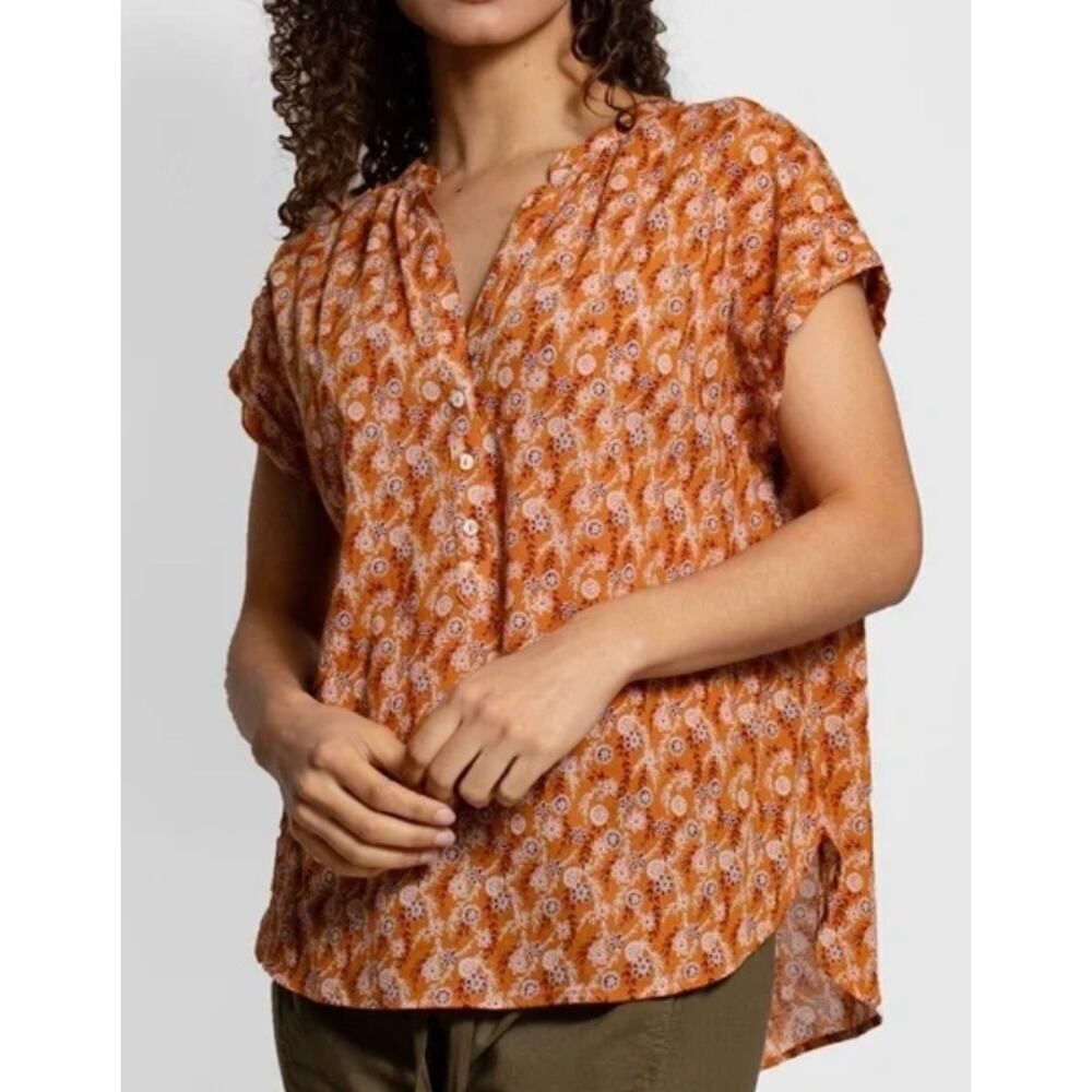 Xirena Sam Short Sleeve Floral Top Women’s Sz. S